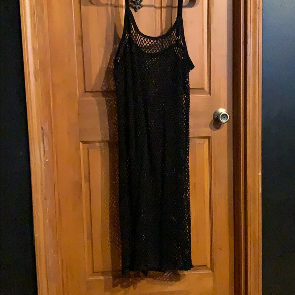 Fishnet dress